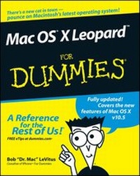 Abbildung von: Mac OS X Leopard For Dummies - Wiley