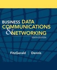 Enlarge image Cover: Business Data Communications and Networking - Wiley