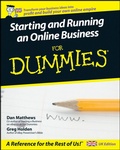 Cover: Starting and Running an Online Business For Dummies - Wiley