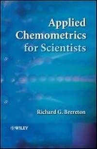 Enlarge image Cover: Applied Chemometrics for Scientists - Wiley
