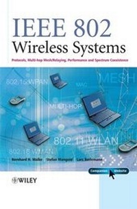 Enlarge image Cover: IEEE 802 Wireless Systems - Wiley