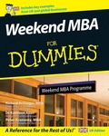 Cover: Weekend MBA for Dummies - Wiley