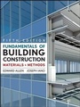 Cover: Fundamentals of Building Construction - Wiley