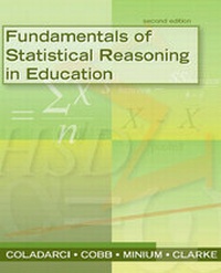 Enlarge image Cover: Fundamentals of Statistical Reasoning in Education - Wiley