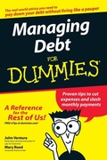 Cover: Managing Debt For Dummies - Wiley
