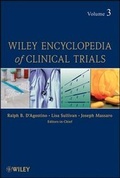 Cover: Wiley Encyclopedia of Clinical Trials: v. 3 - Wiley