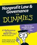Cover: Nonprofit Law and Governance For Dummies - Wiley