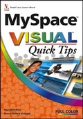 Cover: MySpace Visual Quick Tips - Hungry Minds Inc,U.S.