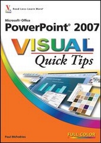 Abbildung von: PowerPoint 2007 Visual Quick Tips - Hungry Minds Inc,U.S.