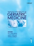 Cover: Principles and Practice of Geriatric Medicine - Wiley