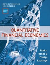 Enlarge image Cover: Quantitative Financial Economics - Wiley