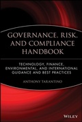 Cover: Governance, Risk, and Compliance Handbook - Wiley