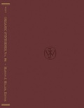 Cover: Organic Syntheses, Volume 84 - Wiley