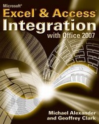 Abbildung von: Microsoft Excel and Access Integration - Wiley