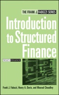 Cover: Introduction to Structured Finance - Wiley