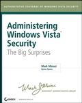 Cover: Administering Windows Vista Security - Wiley