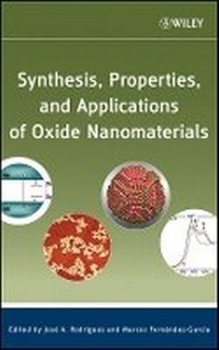 Enlarge image Cover: Synthesis, Properties and Applications of Oxide anomaterials - Wiley
