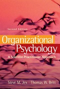 Cover: Organizational Psychology - Wiley