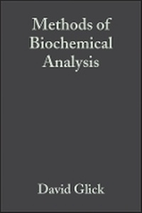 Enlarge image Cover: Methods of Biochemical Analysis V 6 - Wiley