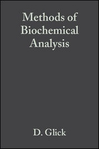 Enlarge image Cover: Methods of Biochemical Analysis - Wiley