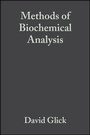 Cover: Methods of Biochemical Analysis - Wiley