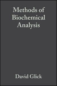 Enlarge image Cover: Methods of Biochemical Analysis, Volume 6 - Wiley