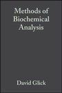 Cover: Methods of Biochemical Analysis: v. 6 - Wiley