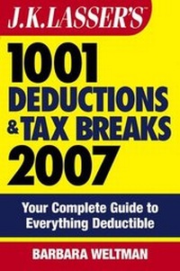 Abbildung von: J.K. Lasser's 1001 Deductions and Tax Breaks 2007 - Wiley