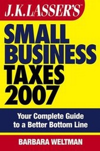 Abbildung von: JK Lasser's Small Business Taxes 2007 - Wiley