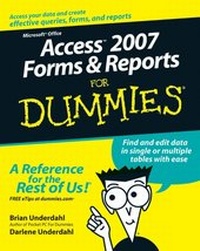 Abbildung von: Access 2007 Forms and Reports For Dummies - Wiley