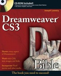 Enlarge image Cover: Dreamweaver CS3 Bible - Wiley