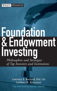 Enlarge image Cover: Foundation and Endowment Investing - Wiley