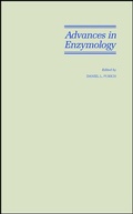 Cover: Advances in Enzymology and Related Areas of Molecular Biology, Volume 72, Part A - Wiley