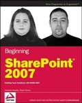 Cover: Beginning SharePoint 2007 - Wrox Press