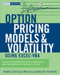 Cover: Option Pricing Models and Volatility Using Excel-VBA - Wiley