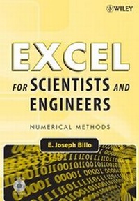 Abbildung von: Excel for Scientists and Engineers - Wiley