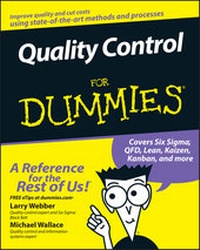 Abbildung von: Quality Control for Dummies - Wiley