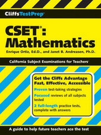 Enlarge image Cover: CliffsTestPrep CSET: Mathematics - Wiley
