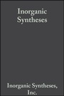 Cover: Inorganic Syntheses, Volume 4 - Wiley