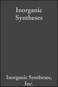 Enlarge image Cover: Inorganic Syntheses: 3 - Wiley