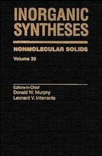 Enlarge image Cover: Inorganic Syntheses - Wiley