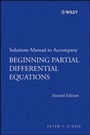 Cover: Beginning Partial Differential Equations - Wiley