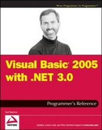 Abbildung von: Visual Basic 2005 with .NET 3.0 Programmer's Reference - Wiley