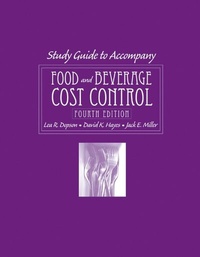 Enlarge image Cover: Food and Beverage Cost Control - Wiley