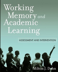 Enlarge image Cover: Working Memory and Academic Learning - Wiley