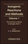 Cover: Inorganic Reactions and Methods V 1 - Formation of Bonds to Hydrogen Pt 1 - Wiley