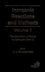 Cover: Inorganic Reactions and Methods, Volume 1, The Formation of Bonds to Hydrogen (Part 1) - Wiley-VCH