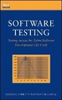 Cover: Software Testing - Testing Across the Entire Software Development Life Cycle - Wiley