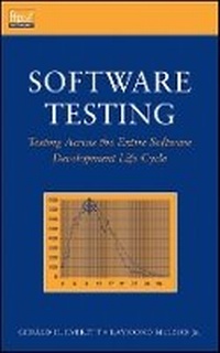 Enlarge image Cover: Software Testing - Testing Across the Entire Software Development Life Cycle - Wiley