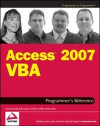Abbildung von: Access 2007 VBA Programmer's Reference - Wrox